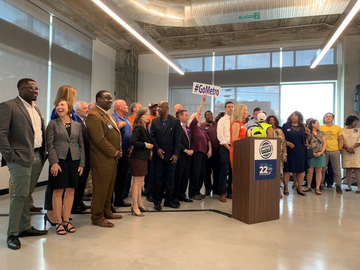 Various stakeholders voice their support for the sales taxy levy.